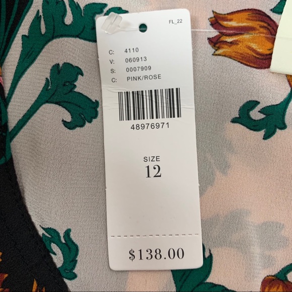 Anthropologie Maeve NWT Size 12 Florence Silk Top - Picture 7 of 8